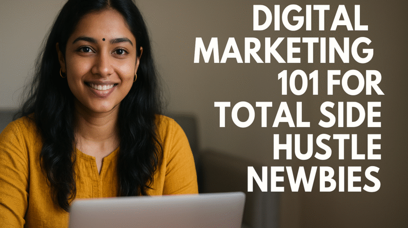 Digital Marketing 101 for Total Side Hustle Newbies