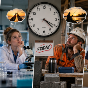 I've Worked in Car Yards, Labs, Construction and Aged Care - Every Job Had One Thing in Common: Everyone Was Just Waiting for Friday